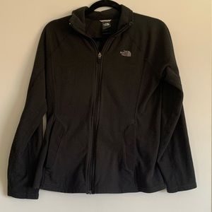 The North Face Women's Black Full Zip Fleece